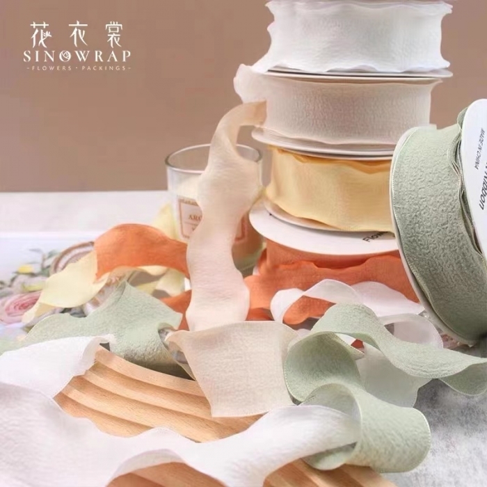 2.5~4.0~褶皺絲帶