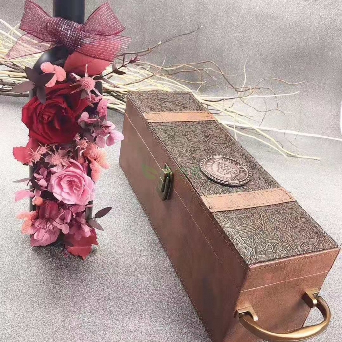 永生花酒瓶禮盒