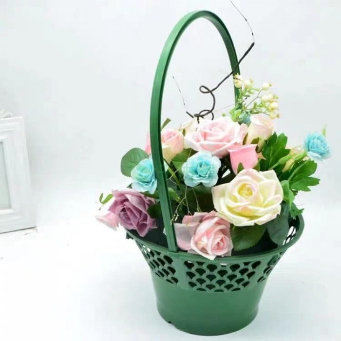 清明節手提綠藍