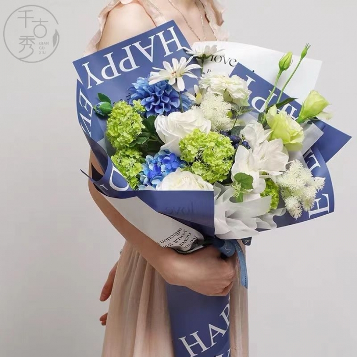漸變英文歐雅紙