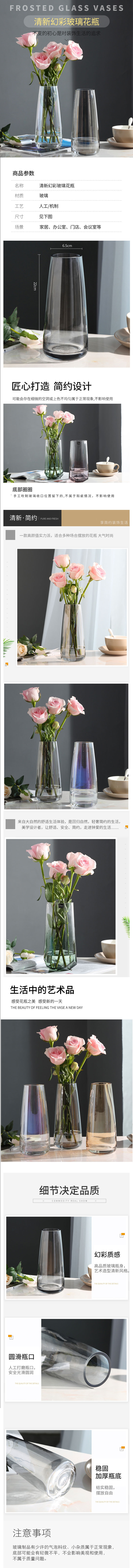 輕奢玻璃花瓶擺件現代簡約客廳透明水培插花瓶北歐式餐桌裝飾創意-tmall.jpg